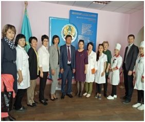 On September 25, 2017 the meeting with the trainer mediator, the business coach Zh.A. Zhakupov organized by Medical college of the city of Zhezkazgan and 
